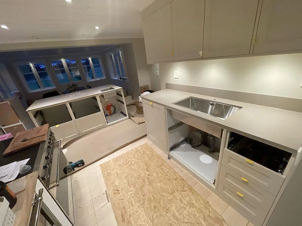Køkkenbordplade i Silestone Coral Clay, Vetlanda – billede 4