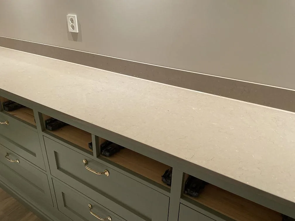 Køkkenbordplade i Silestone Coral Clay, Holsbybrunn – billede 4