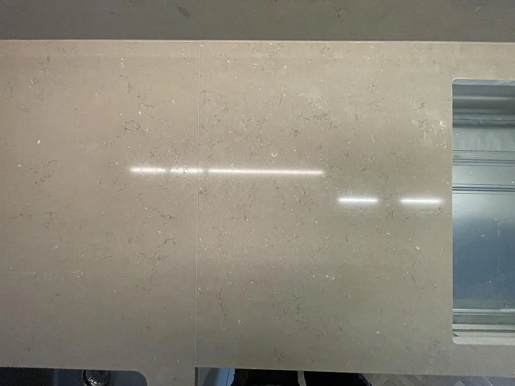 Køkkenbordplade i Silestone Coral Clay, Hornstull – billede 2