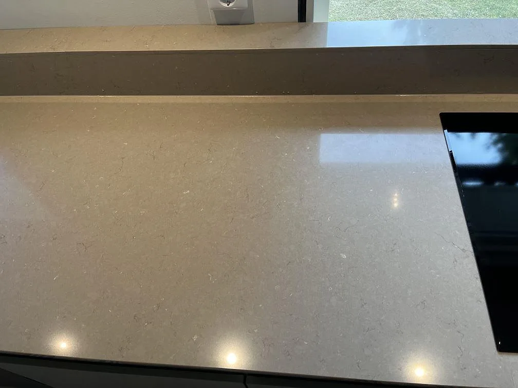 Køkkenbordplade i Silestone Coral Clay, Ingelstad – billede 2