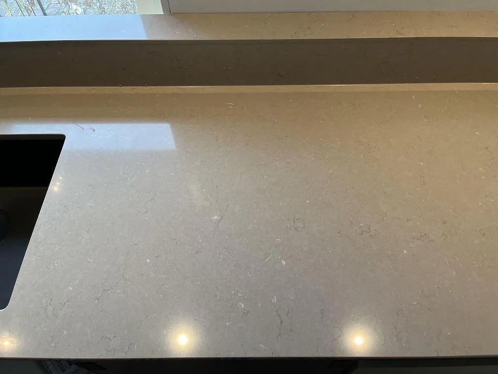 Køkkenbordplade i Silestone Coral Clay, Ingelstad – billede 4