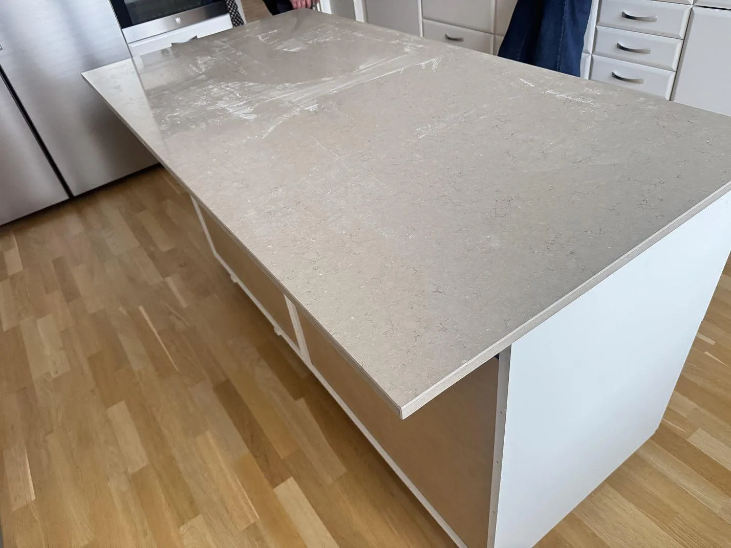 Køkkenbordplade i Silestone Coral Clay, Jönköping – billede 4