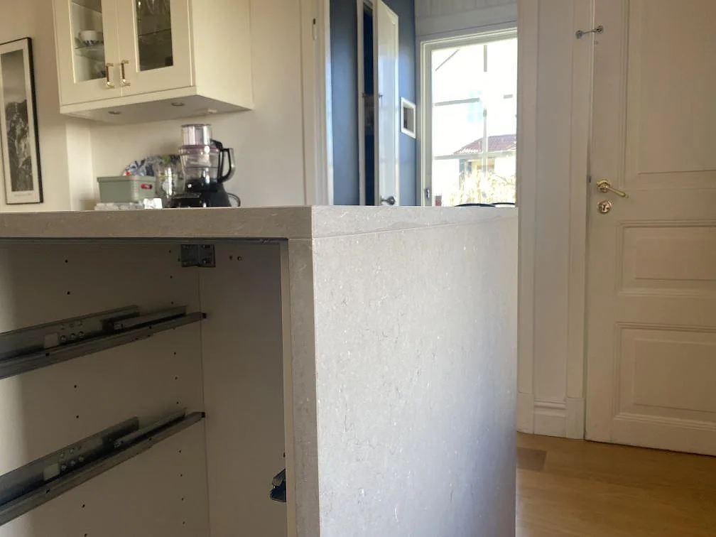 Køkkenbordplade i Silestone Coral Clay, Jönköping – billede 6