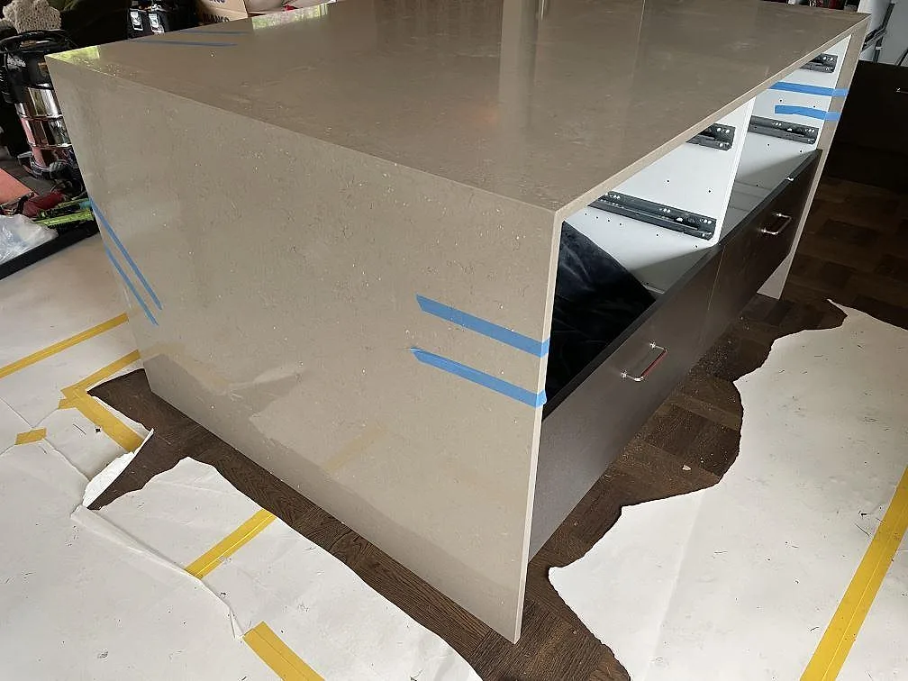 Køkkenbordplade i Silestone Coral Clay, Kållered – billede 6