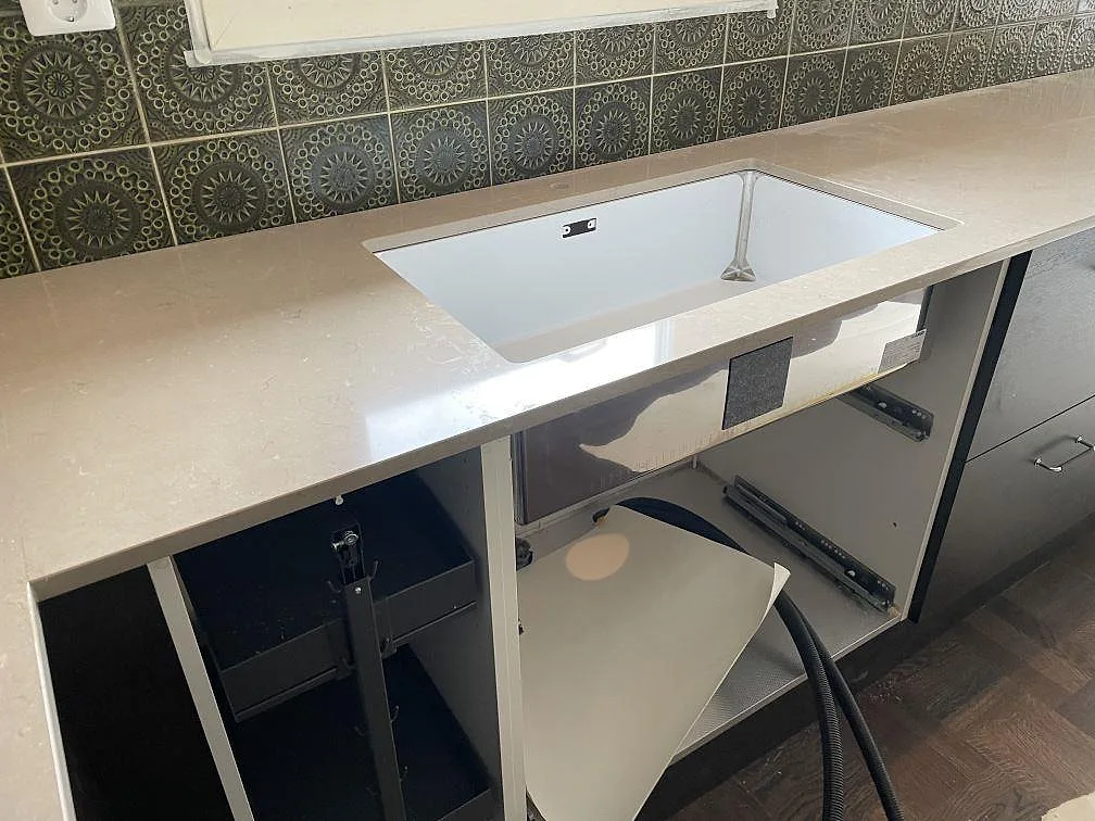 Køkkenbordplade i Silestone Coral Clay, Kållered – billede 2
