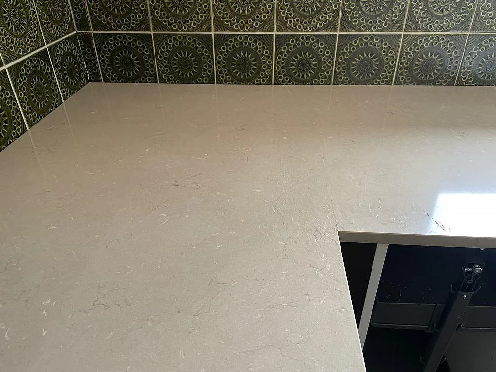 Køkkenbordplade i Silestone Coral Clay, Kållered – billede 8