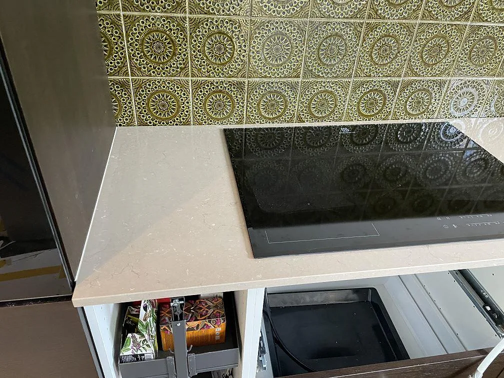 Køkkenbordplade i Silestone Coral Clay, Kållered – billede 4