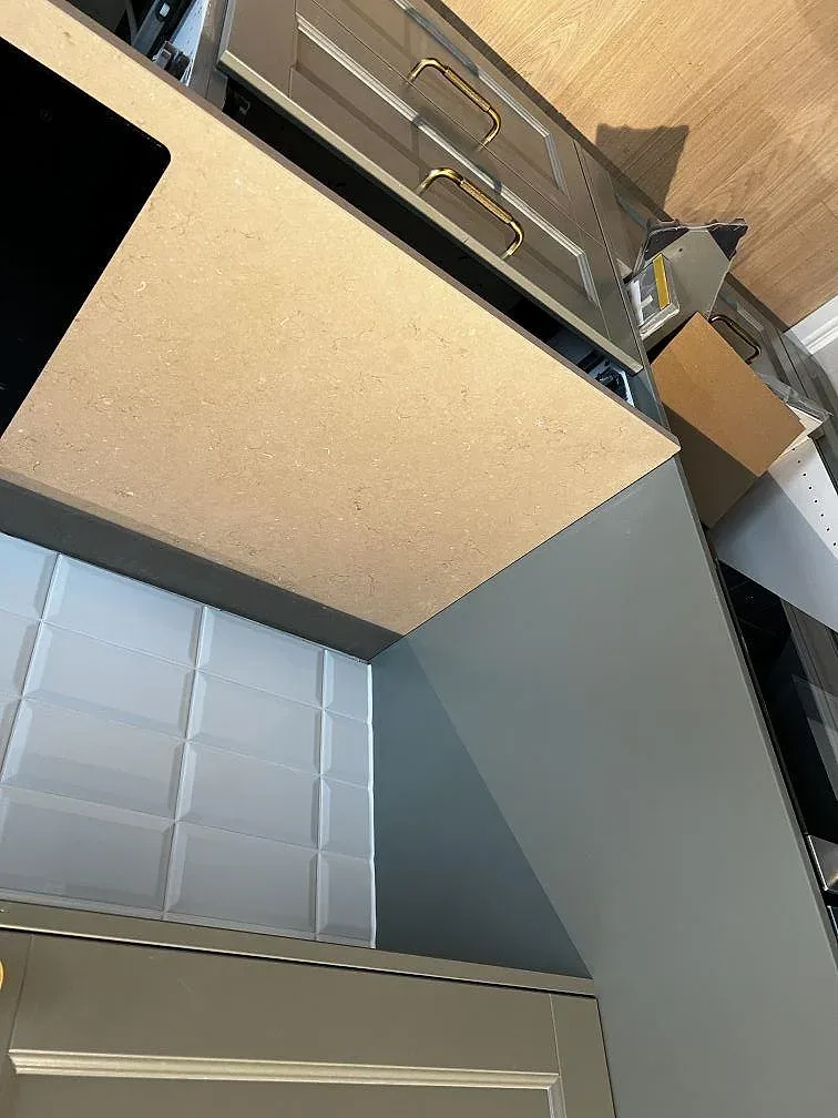 Køkkenbordplade i Silestone Coral Clay, Kärna – billede 6