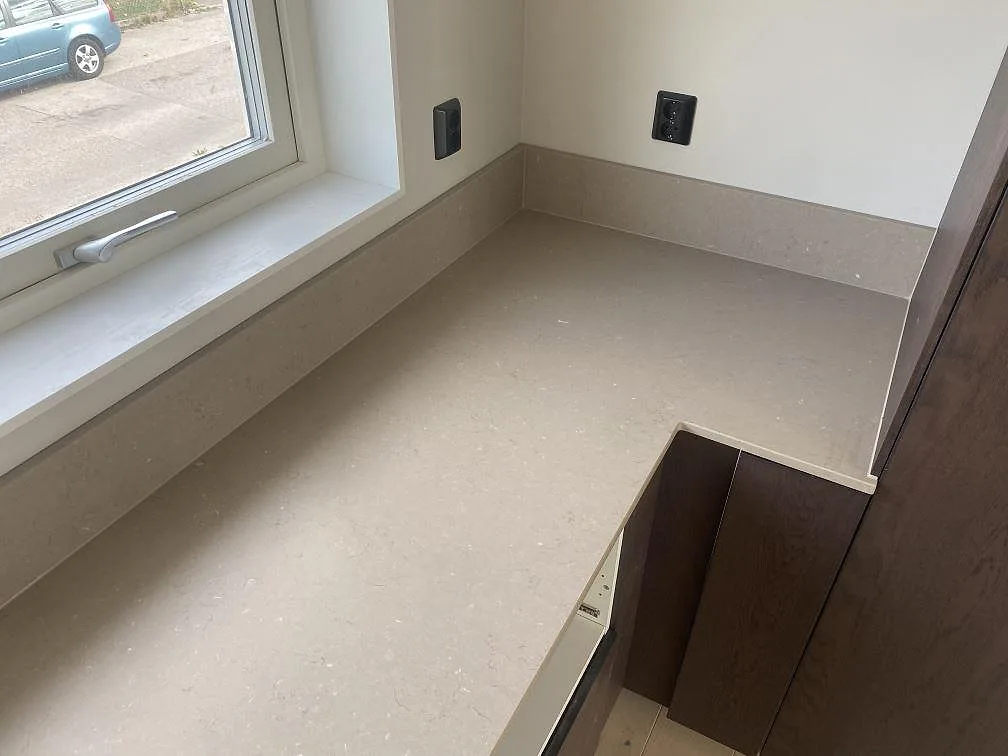 Køkkenbordplade i Silestone Coral Clay, Kalmar – billede 4