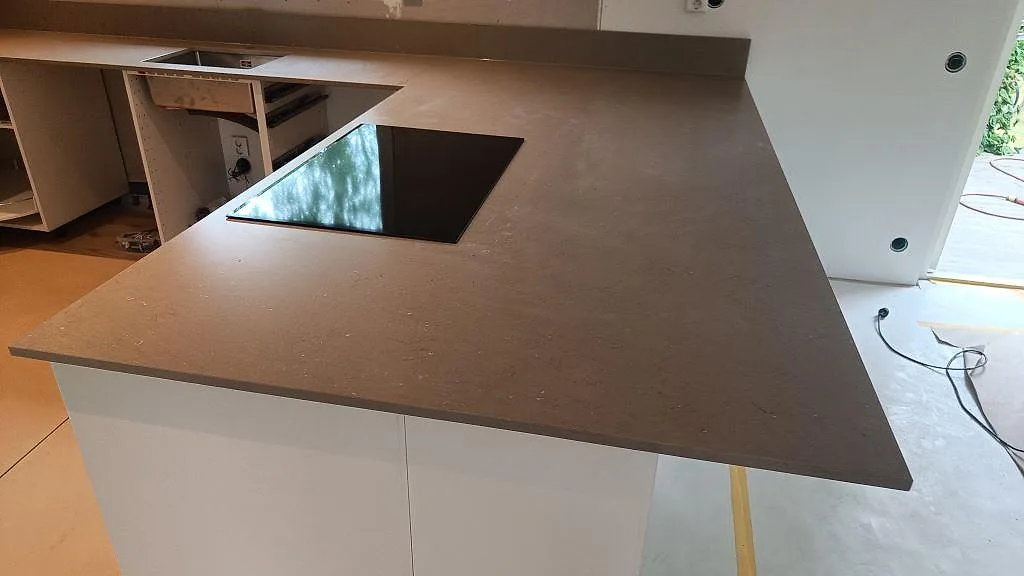 Køkkenbordplade i Silestone Coral Clay, Kalmar – billede 3