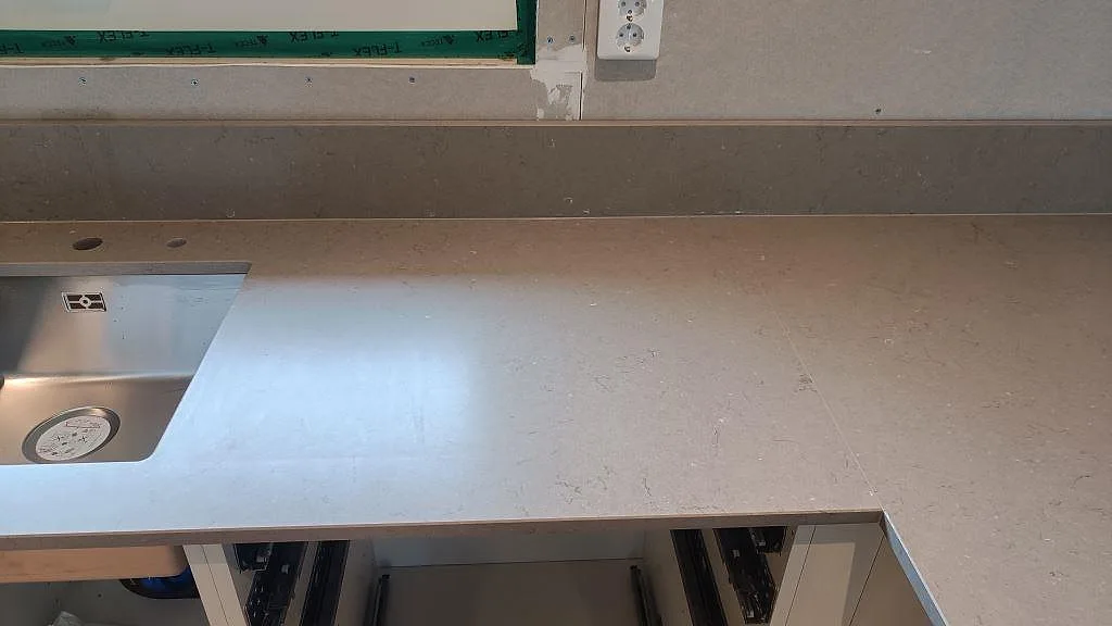 Køkkenbordplade i Silestone Coral Clay, Kalmar – billede 4