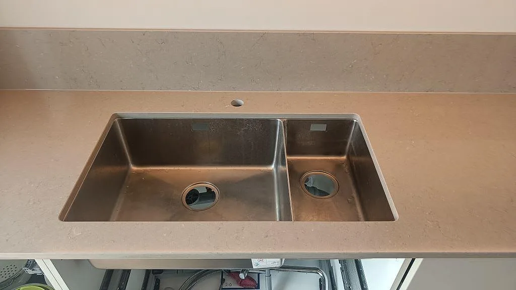 Køkkenbordplade i Silestone Coral Clay, Kareby – billede 6