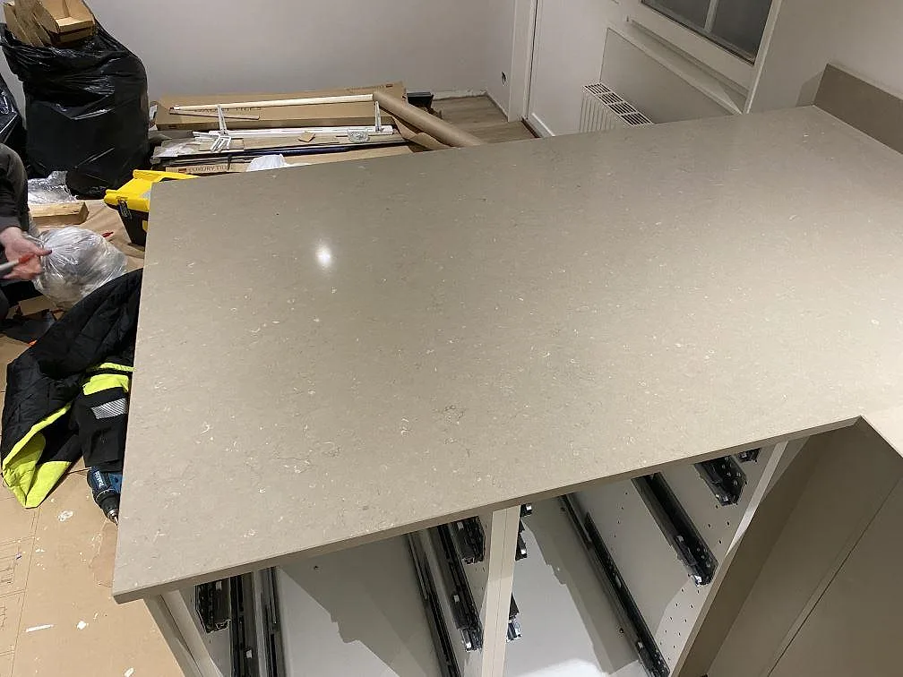 Køkkenbordplade i Silestone Coral Clay, Karlskrona – billede 8