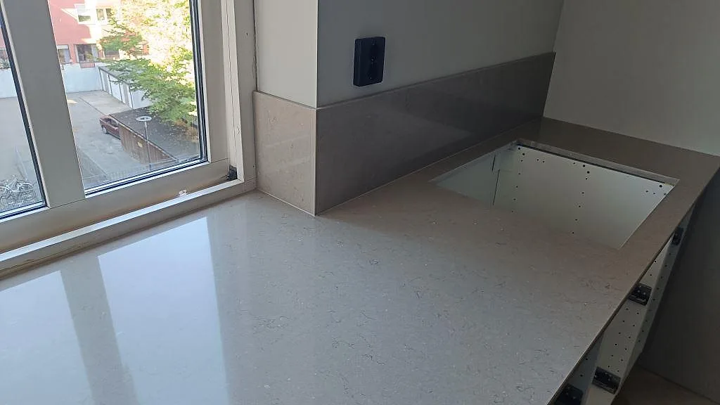 Køkkenbordplade i Silestone Coral Clay, Karlskrona – billede 5
