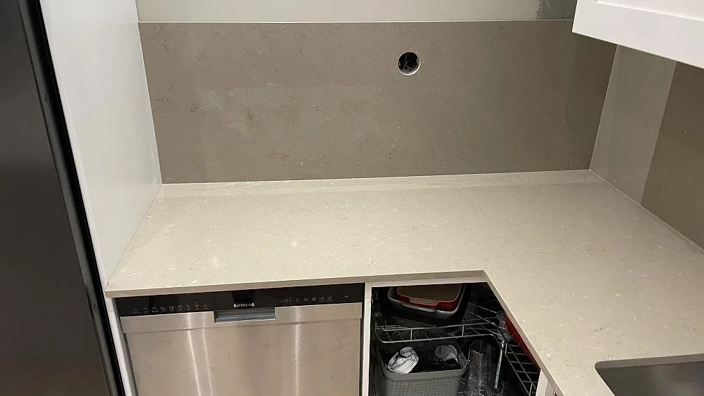 Køkkenbordplade i Silestone Coral Clay, Karlskrona – billede 6