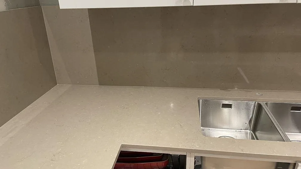 Køkkenbordplade i Silestone Coral Clay, Karlskrona – billede 7