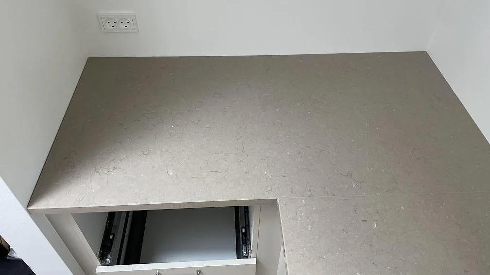 Køkkenbordplade i Silestone Coral Clay, København – billede 7