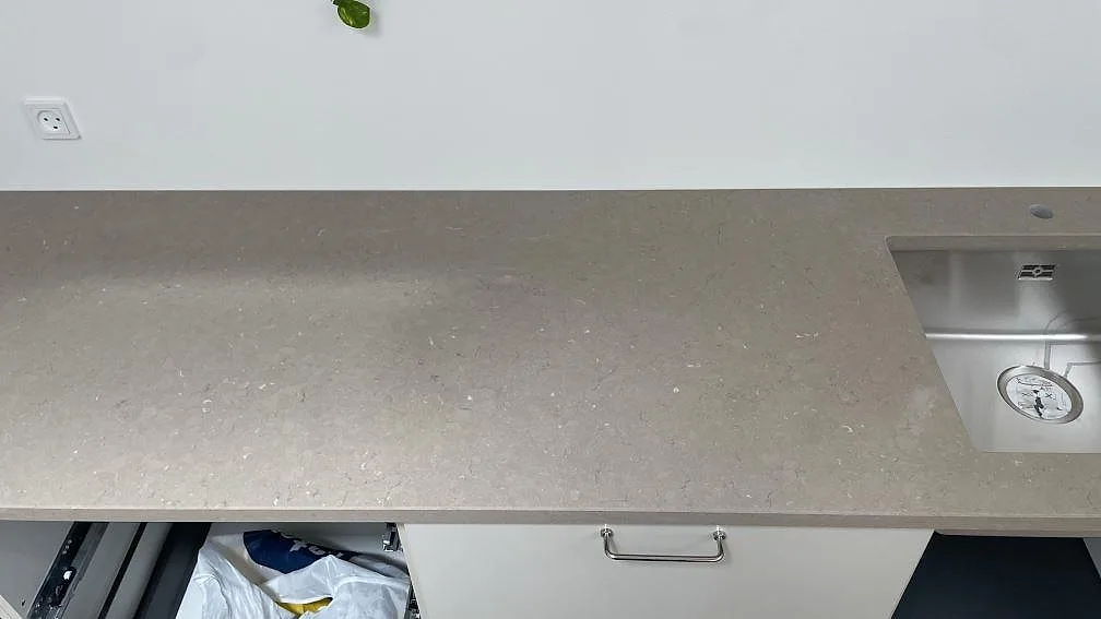 Køkkenbordplade i Silestone Coral Clay, København – billede 5