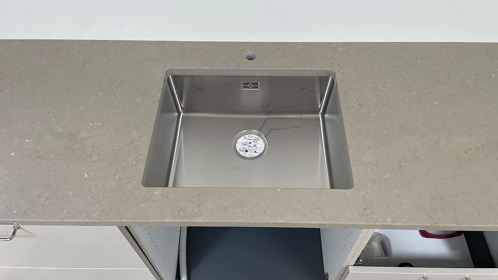 Køkkenbordplade i Silestone Coral Clay, København – billede 4