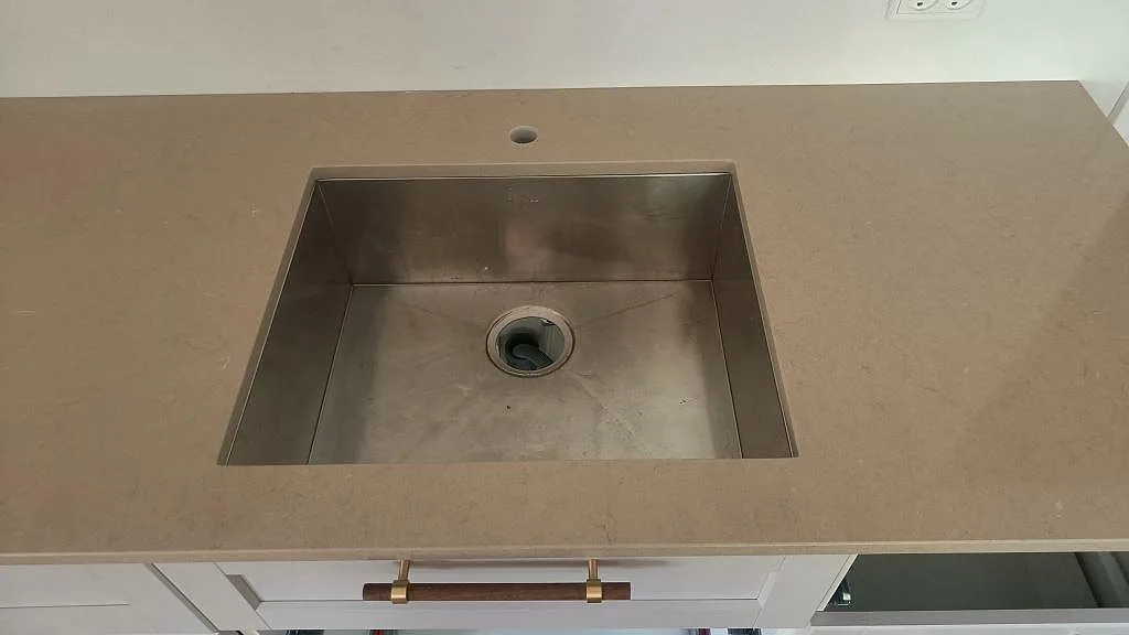 Køkkenbordplade i Silestone Coral Clay, København Ø – billede 3
