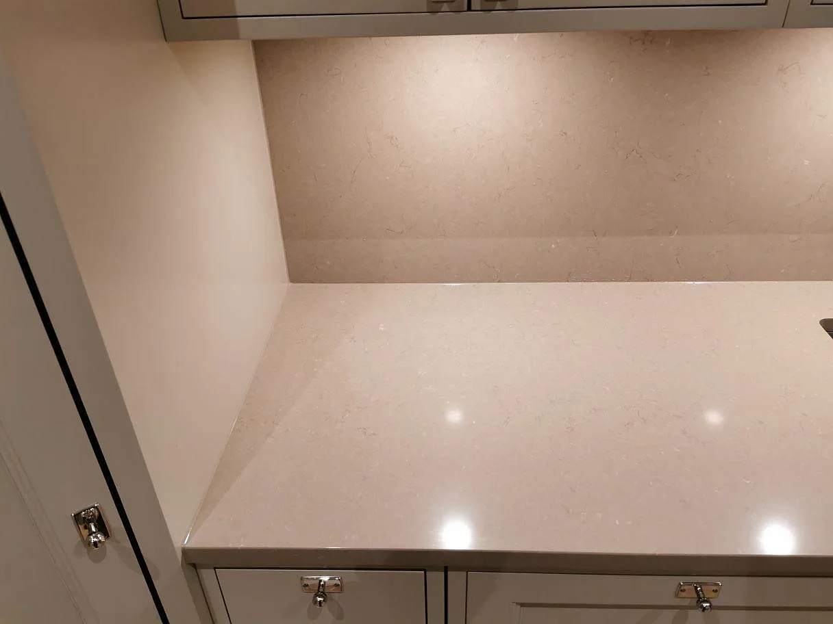 Køkkenbordplade i Silestone Coral Clay, Kristianstad – billede 3