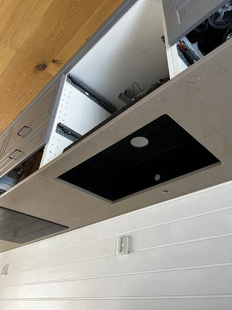 Køkkenbordplade i Silestone Coral Clay, Kungsbacka – billede 4