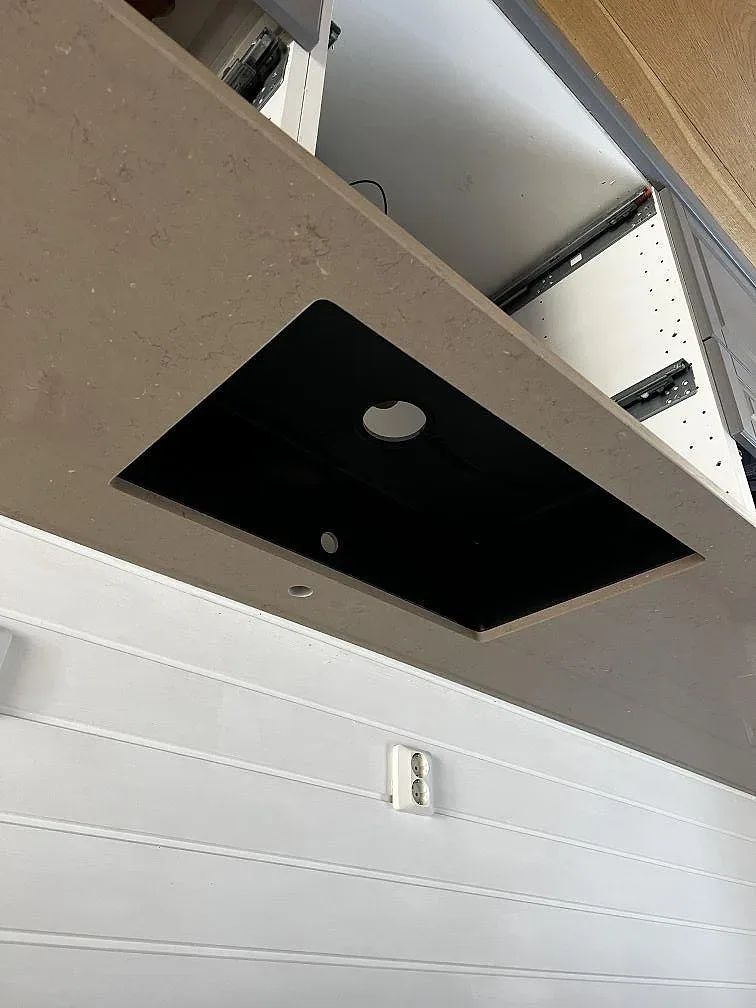 Køkkenbordplade i Silestone Coral Clay, Kungsbacka – billede 3