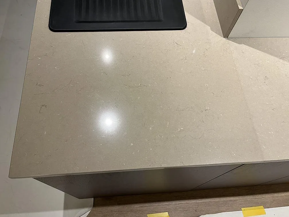 Køkkenbordplade i Silestone Coral Clay, Kungshamn – billede 5