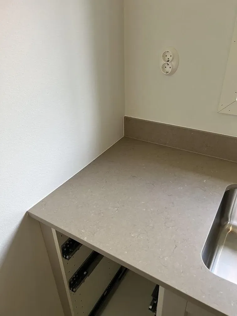 Køkkenbordplade i Silestone Coral Clay, Långås – billede 5