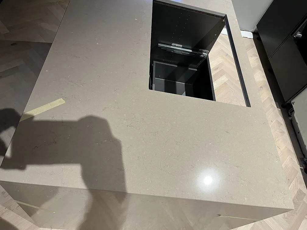 Køkkenbordplade i Silestone Coral Clay, Landskrona – billede 2
