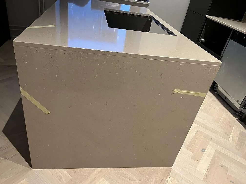 Køkkenbordplade i Silestone Coral Clay, Landskrona – billede 4