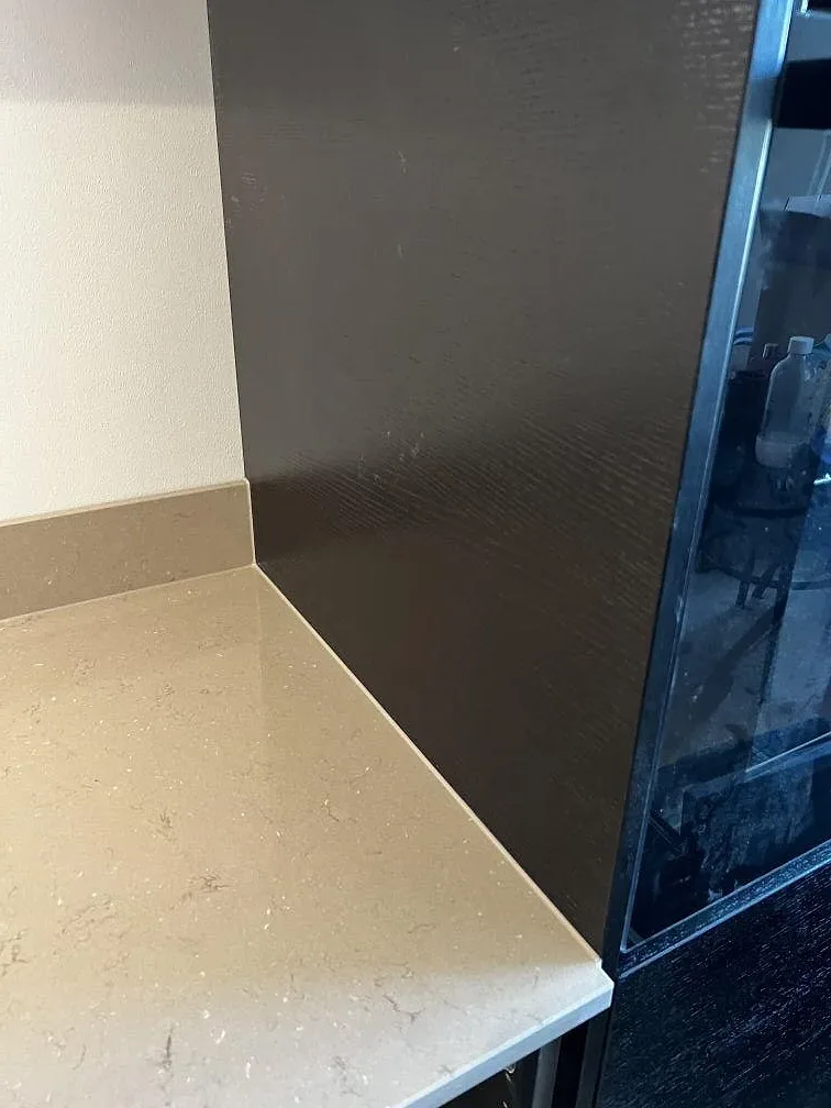 Køkkenbordplade i Silestone Coral Clay, Landskrona – billede 7