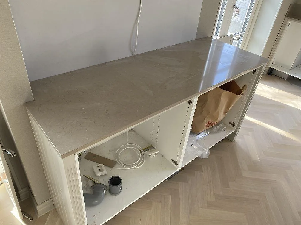 Køkkenbordplade i Silestone Coral Clay, Landskrona – billede 6