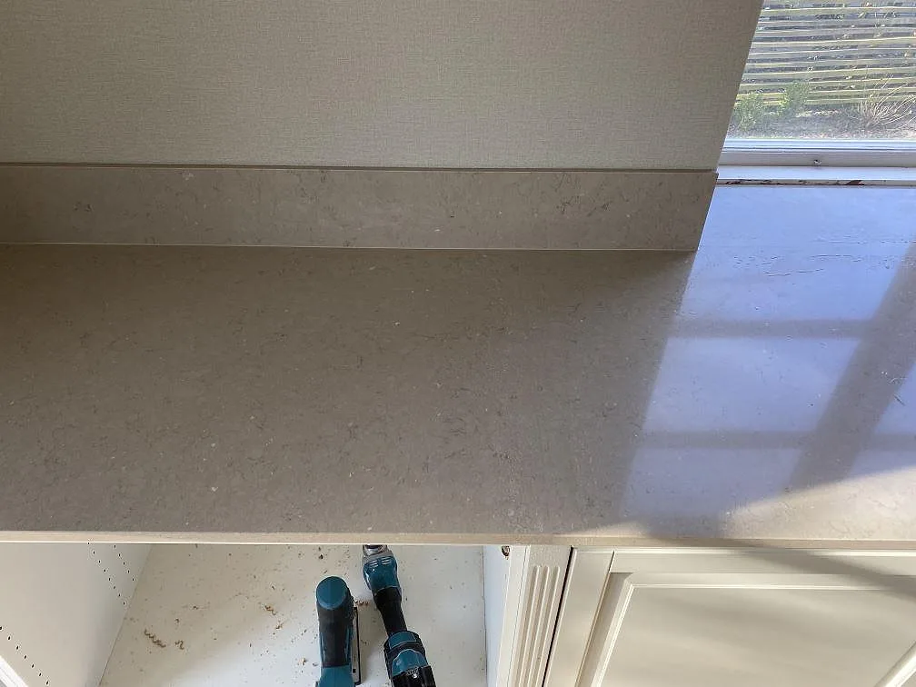 Køkkenbordplade i Silestone Coral Clay, Landskrona – billede 5