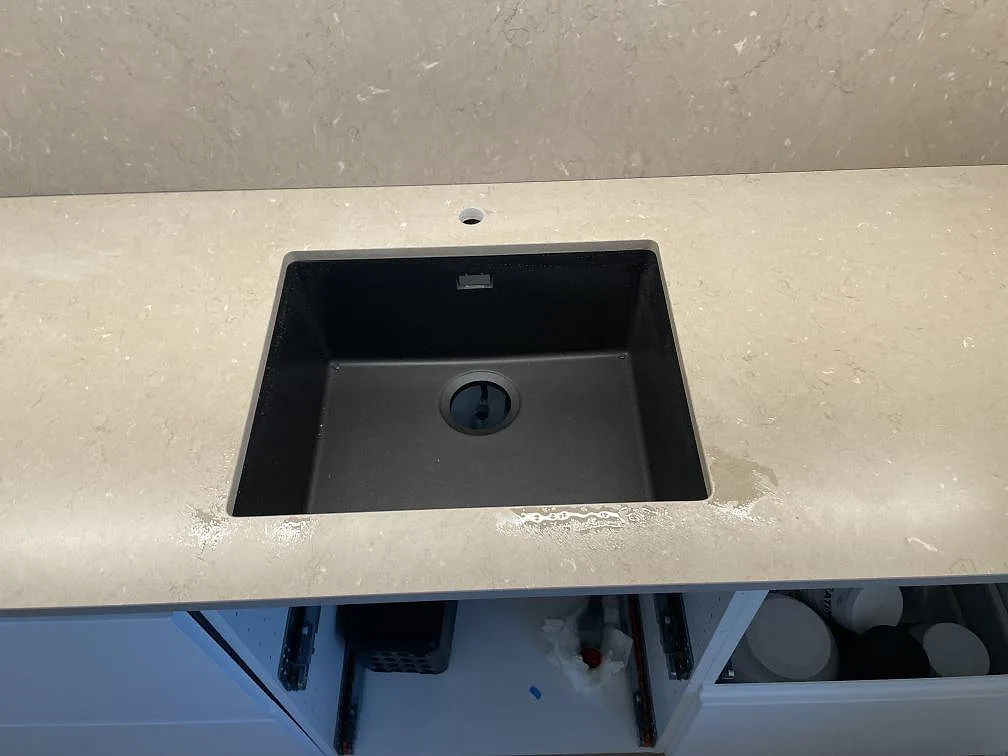 Køkkenbordplade i Silestone Coral Clay, Landskrona – billede 3