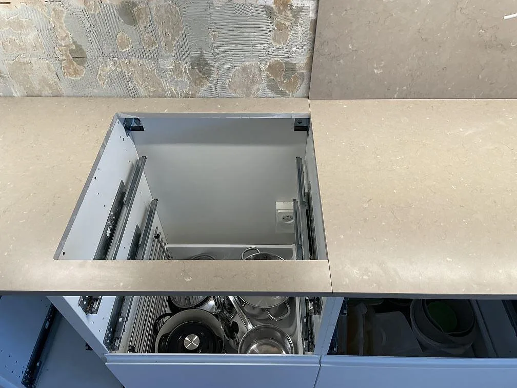 Køkkenbordplade i Silestone Coral Clay, Landskrona – billede 5