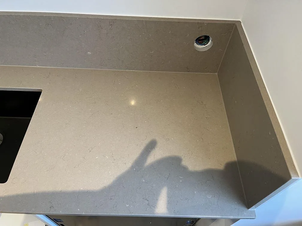 Køkkenbordplade i Silestone Coral Clay, Limhamn – billede 4