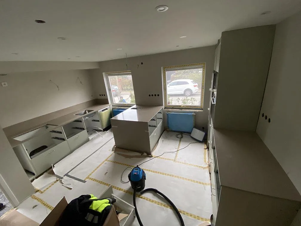 Køkkenbordplade i Silestone Coral Clay, Limhamn – billede 6