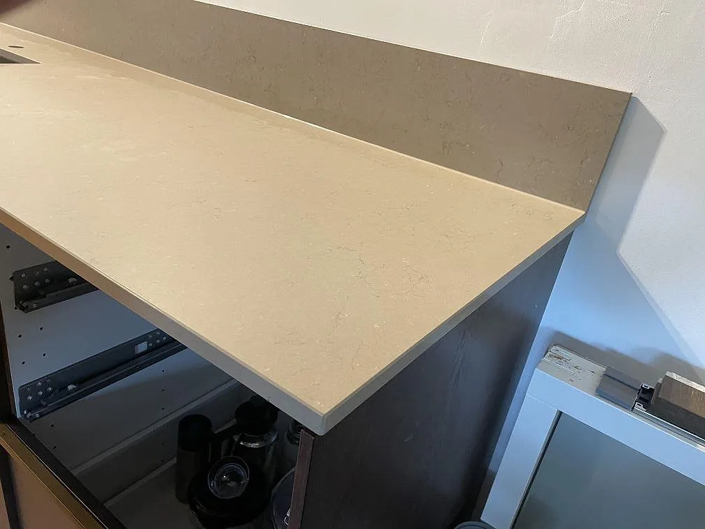 Køkkenbordplade i Silestone Coral Clay, Limhamn – billede 4