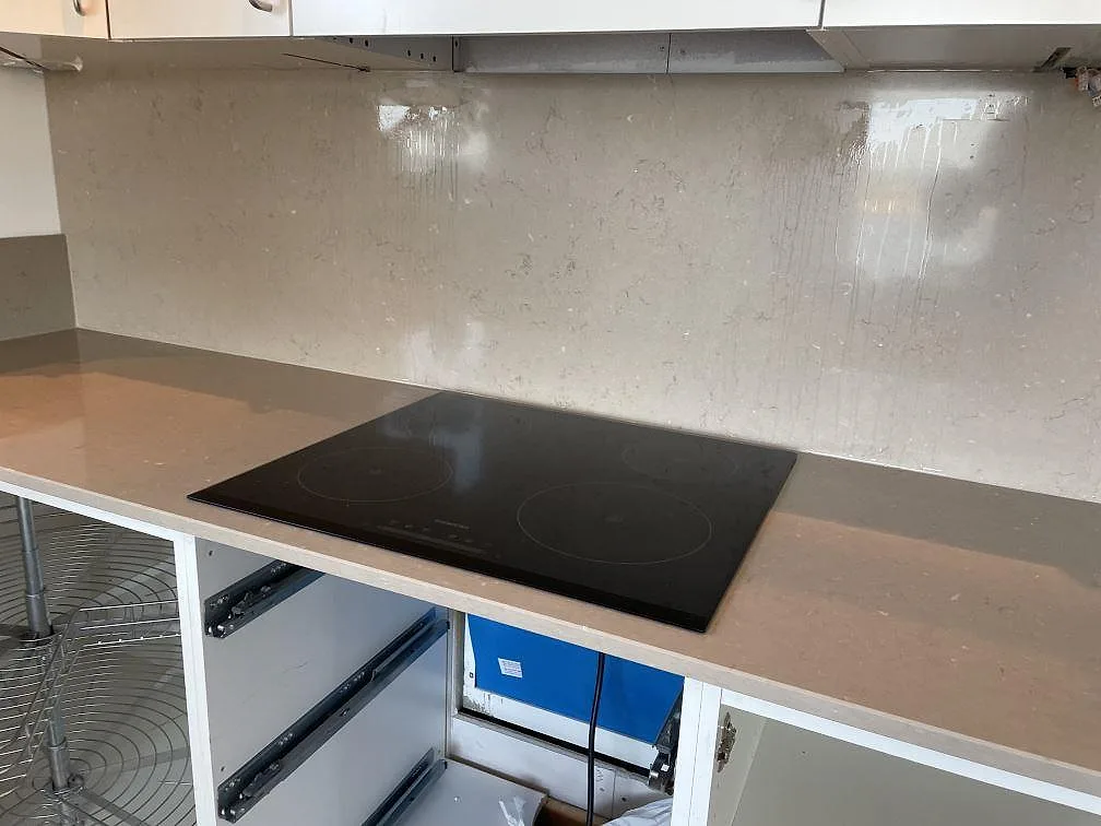 Køkkenbordplade i Silestone Coral Clay, Limhamn – billede 6