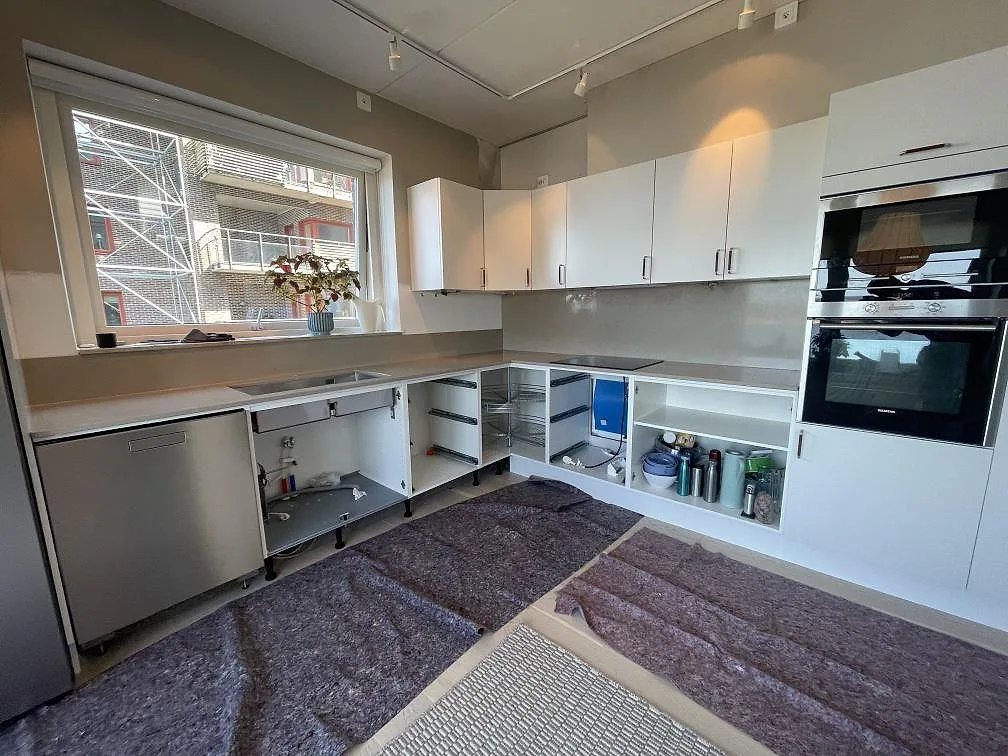 Køkkenbordplade i Silestone Coral Clay, Limhamn
