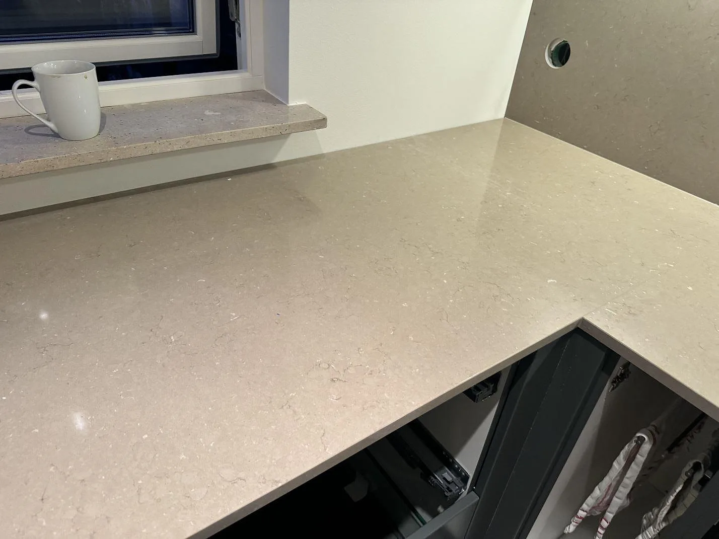 Køkkenbordplade i Silestone Coral Clay, Löddeköpinge – billede 4