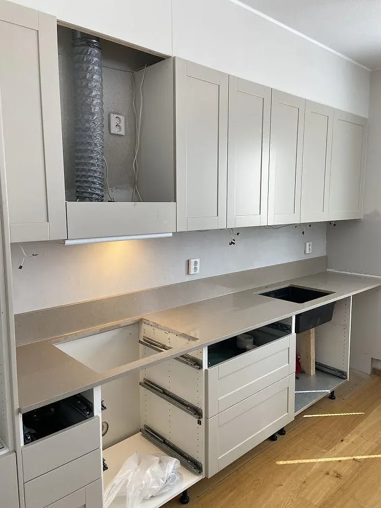 Køkkenbordplade i Silestone Coral Clay, Lomma – billede 2