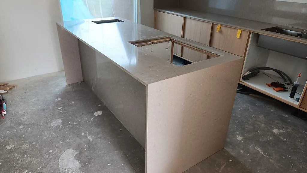 Køkkenbordplade i Silestone Coral Clay, Lomma – billede 2