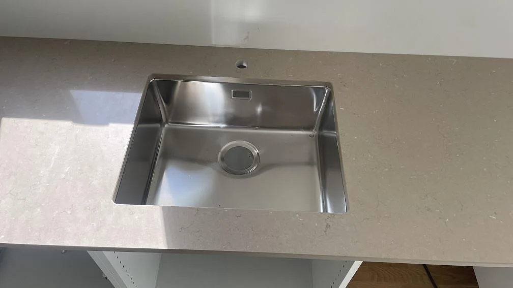 Køkkenbordplade i Silestone Coral Clay, Lomma – billede 3