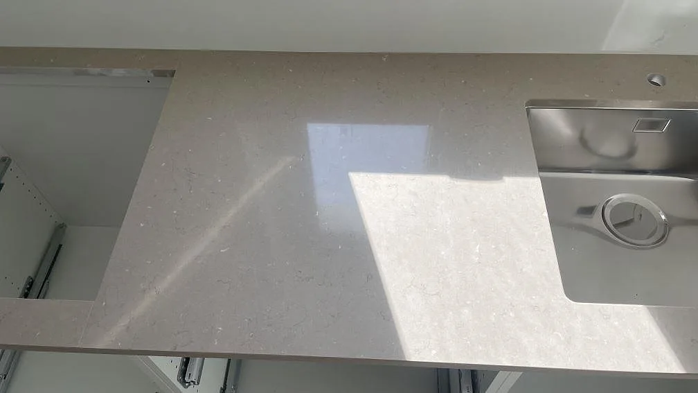 Køkkenbordplade i Silestone Coral Clay, Lomma – billede 2