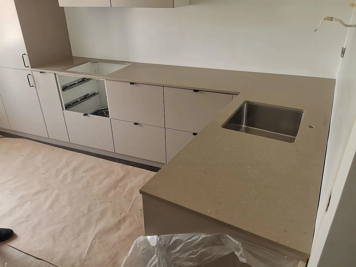 Køkkenbordplade i Silestone Coral Clay, Malmö – billede 2