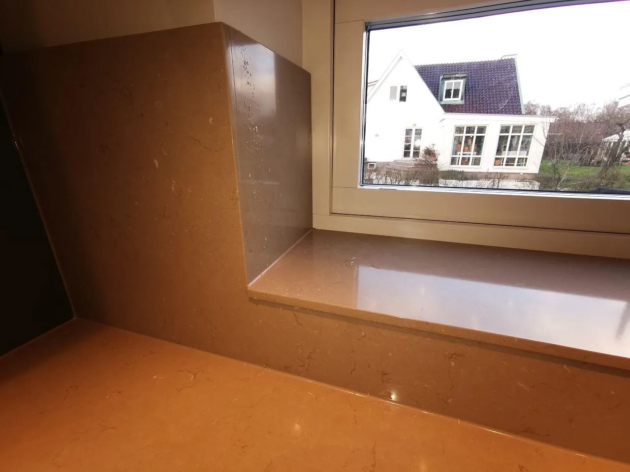 Køkkenbordplade i Silestone Coral Clay, Malmö – billede 4