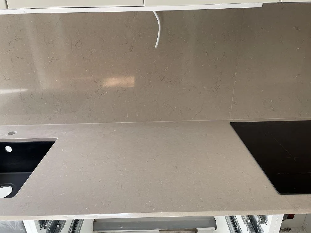 Køkkenbordplade i Silestone Coral Clay, Malmö – billede 6