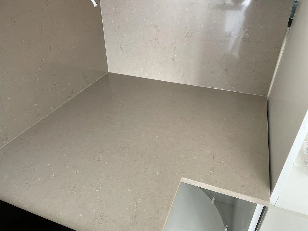Køkkenbordplade i Silestone Coral Clay, Malmö – billede 7